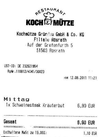 mgay H�ffner Kochm�tze Restaurant